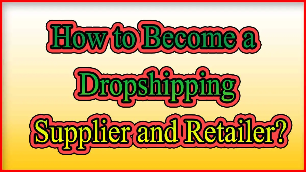 How to become a dropship supplier