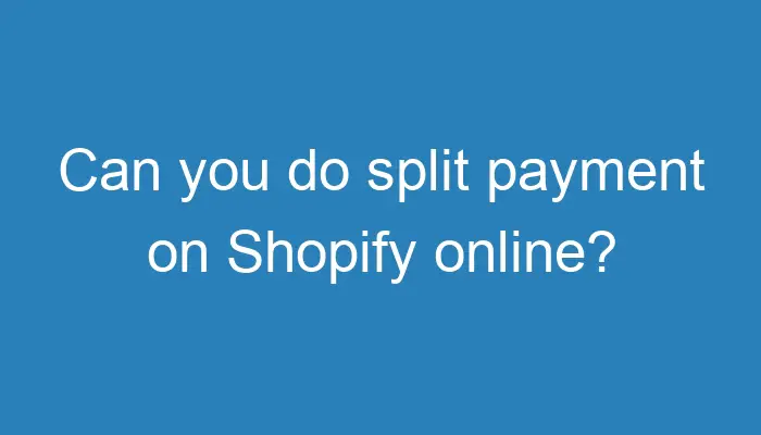 can-you-do-split-payment-on-shopify-online